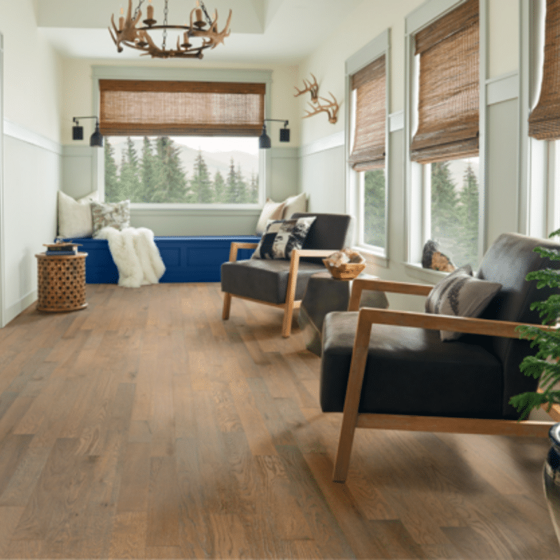 Bruce Barnwood Living White Oak - Hampshire Living Room