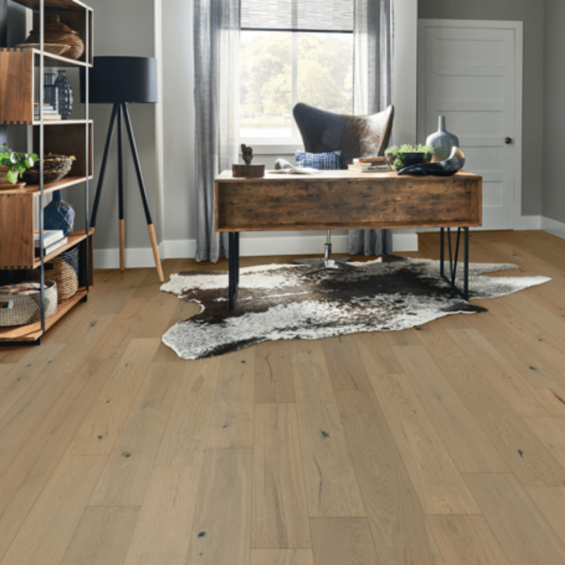 Bruce Brushed Impressions Silver White Oak - Winter Respite Office