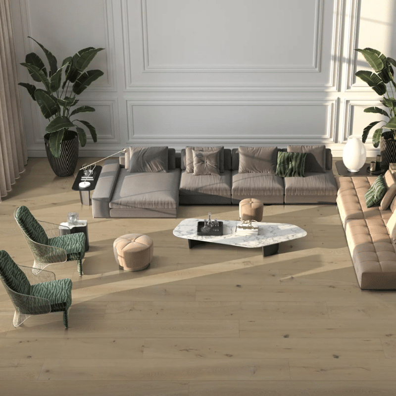 Duchateau Atelier Series White Oak - Alpenglow Living Room