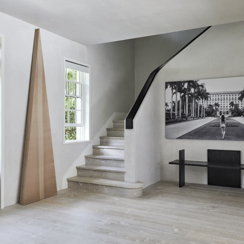 Duchateau Atelier Series White Oak - Coast Fog Stairs