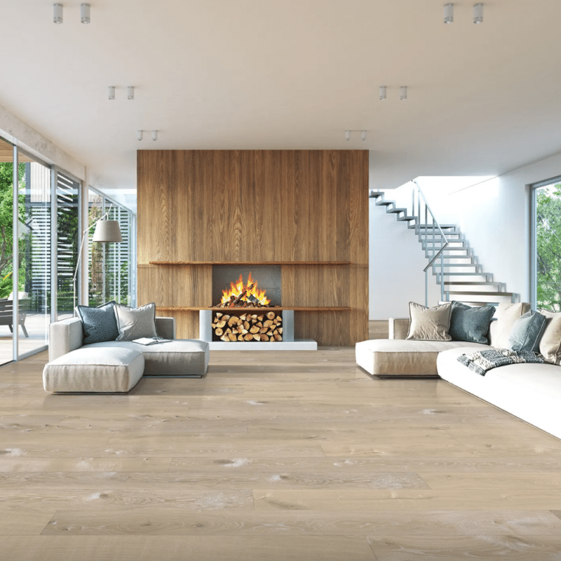 Duchateau Atelier Series White Oak - Sun Glint Living Room