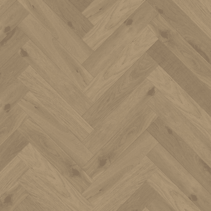 Duchateau Terra White Oak - Savanna Herringbone