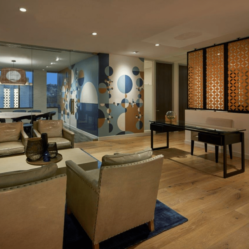 Duchateau Strata White Oak - Terrene Living Room