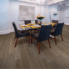 COREtec Scratchless – Ansley Walnut VV674-03013 – Luxury Vinyl Plank 7” x 48” in living room