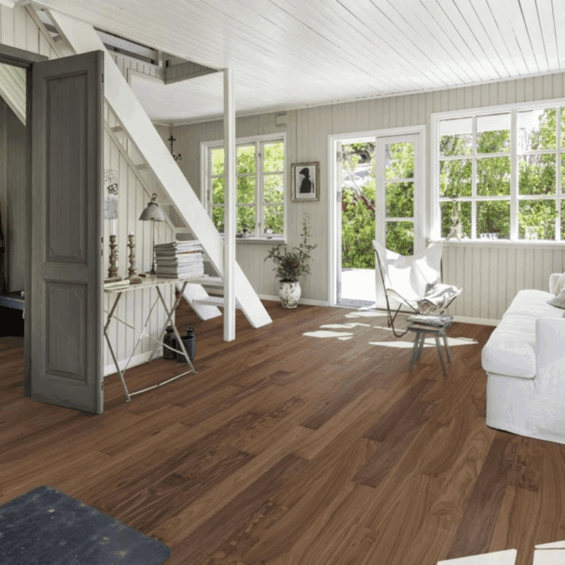 Kahrs Life White Oak Narrow - Pure Walnut