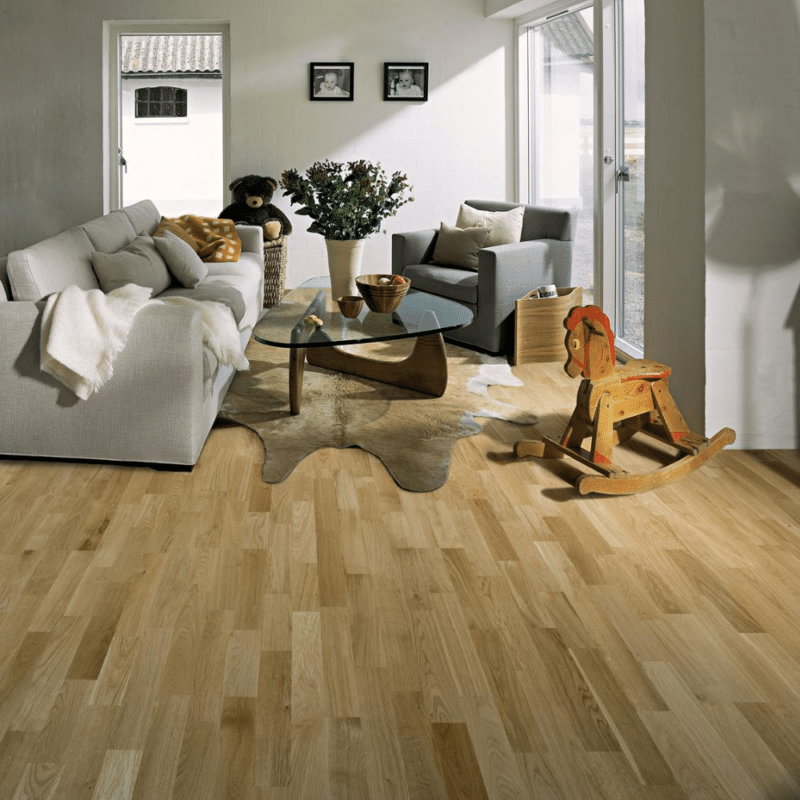 Kahrs Tres White Oak - Lecco Living Room