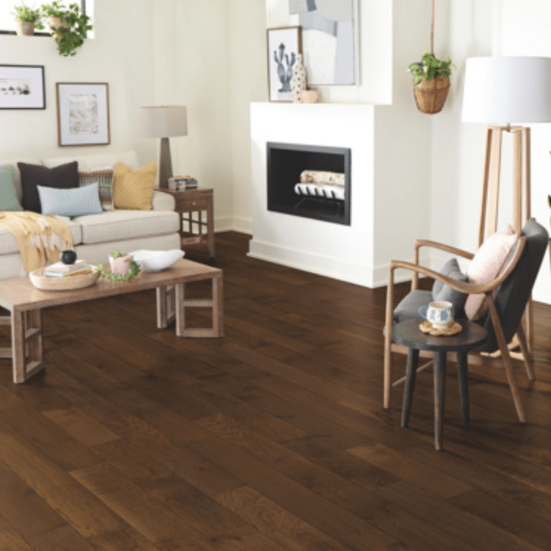 Robbins HydroGuard White Oak - Craft Brown Living Room