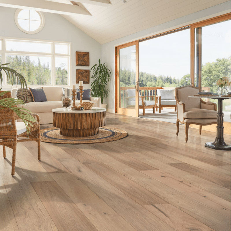 Robbins Nature's Canvas Platinum White Oak - Balmy Breeze Living Room