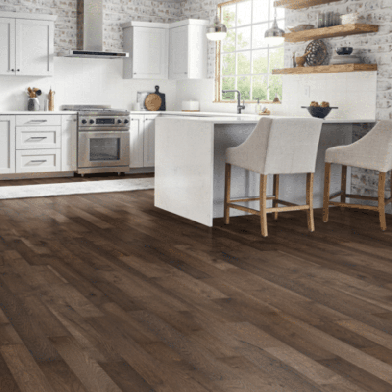 Robbins Natural Forest Hickory - Shaded Brown Kitchen