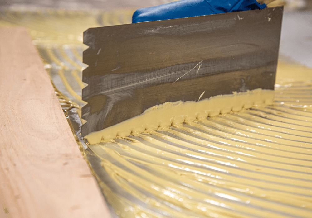 best wood floor adhesive trowel