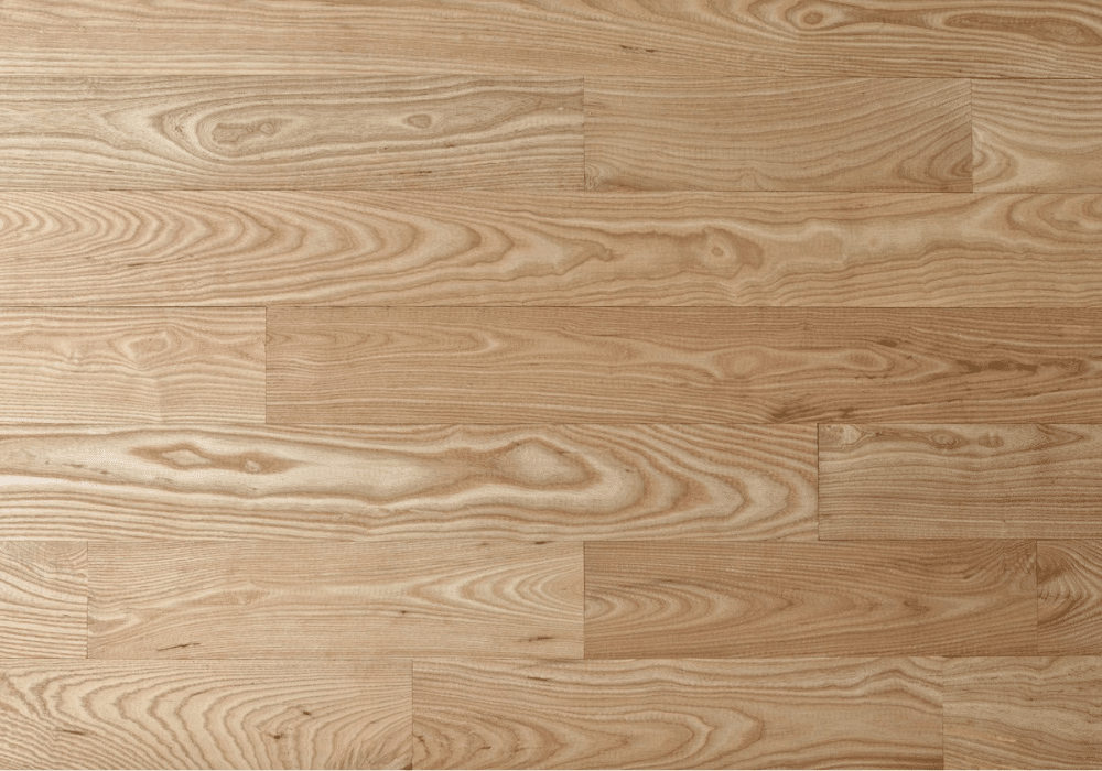 unfinished ash flooring