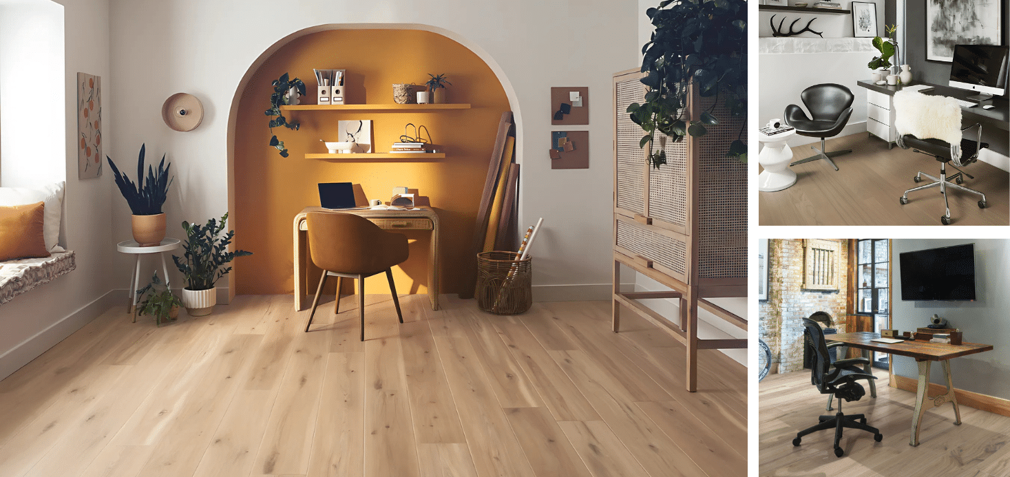 the best flooring for a comfortable home office