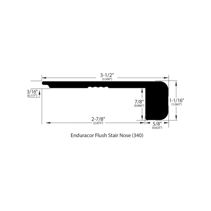 flush stair nose