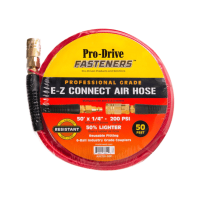 ProDrive E-Z Connect Air Hose Red