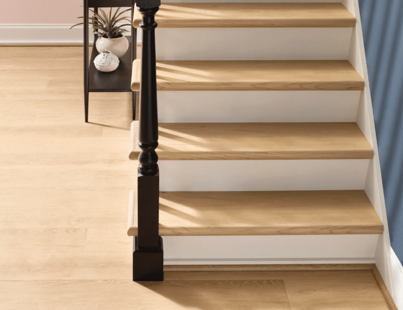 coretec wheat vv820 07020 lvp stairs