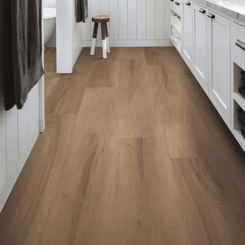 Shaw Fresh Take Luxury Vinyl Plank Flooring Chaise Tan kitchen