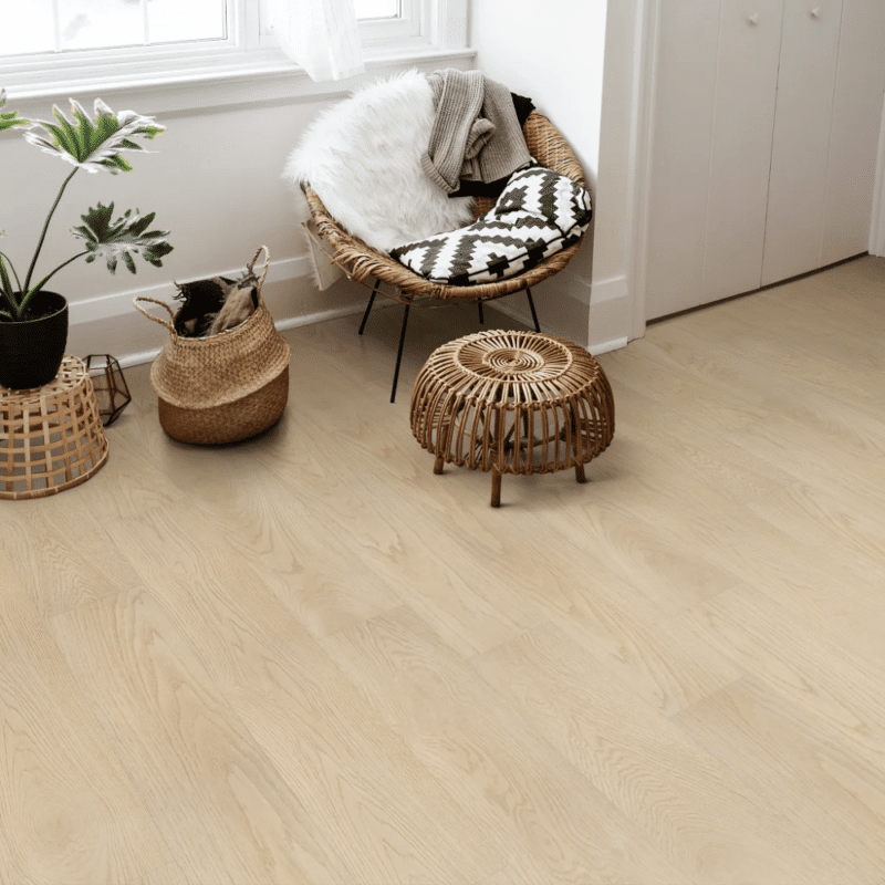 Shaw Fresh Take Luxury Vinyl Plank Flooring lawson khaki bedroom