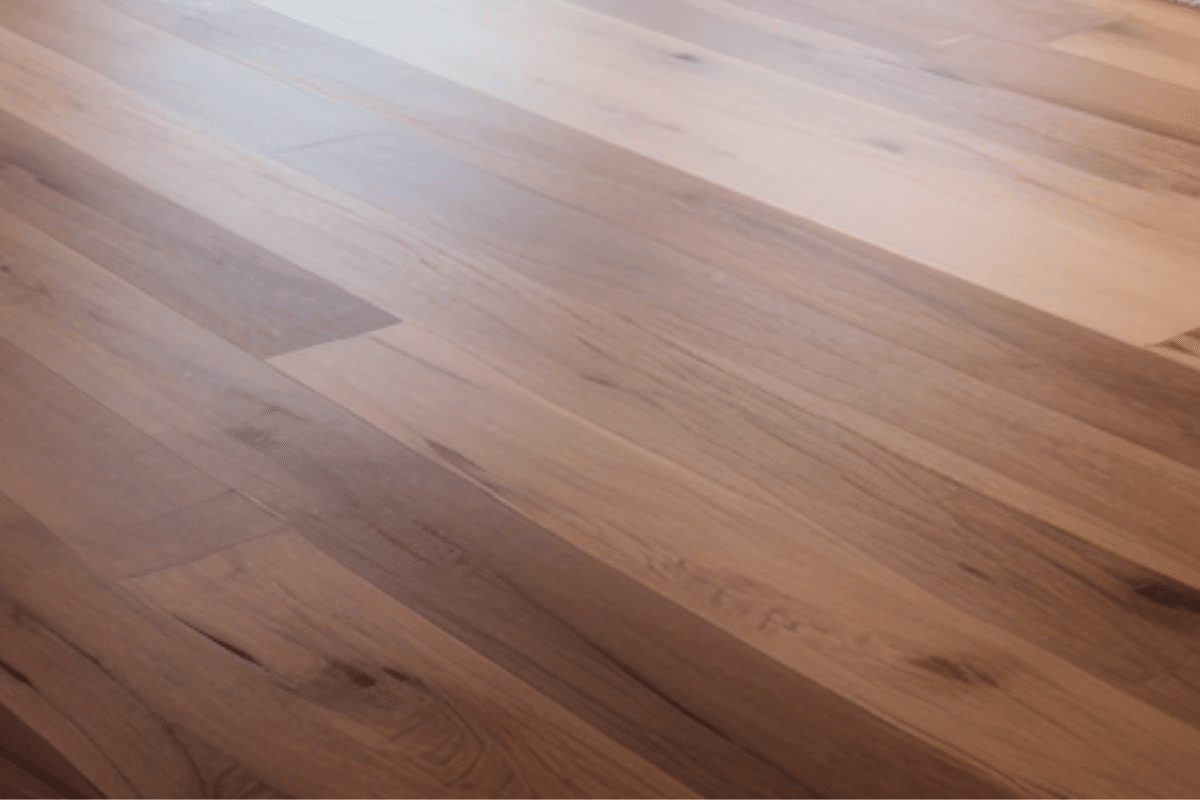 loba stain on hardwood floor