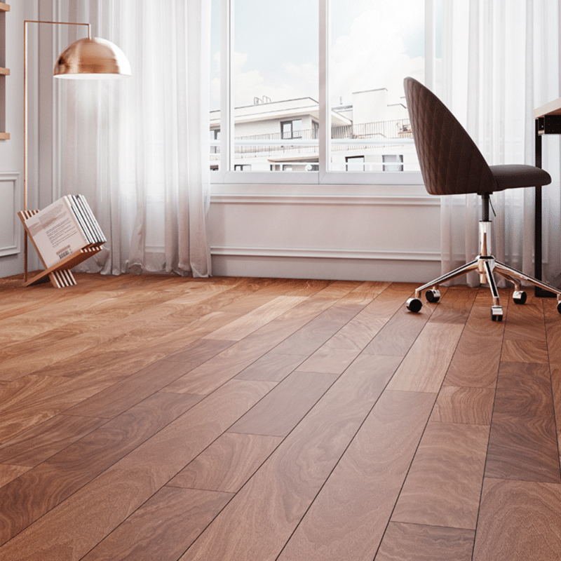 Mason Exotic Santos Mahogany - Natural