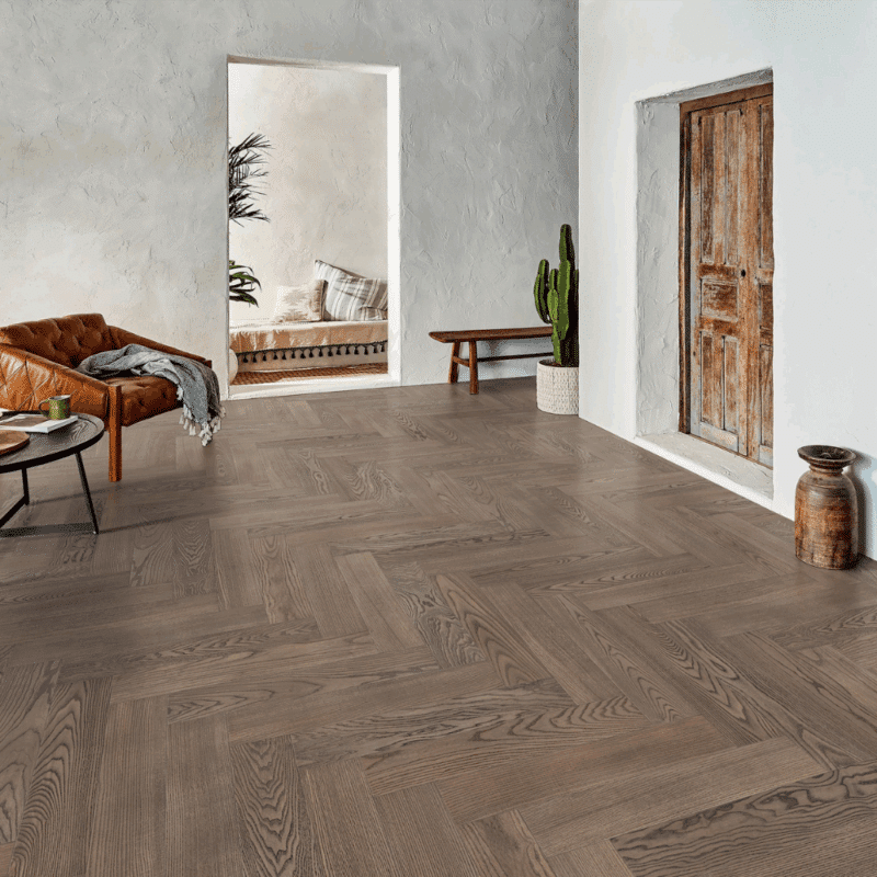 Anderson Tuftex European Ash Herringbone Riviera 5/8" x 4-3/4"