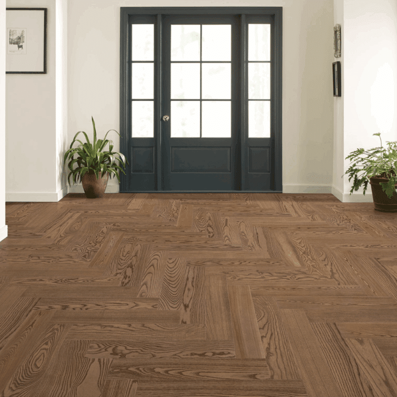 Anderson Tuftex European Ash Herringbone Biscotti 5/8" x 4-3/4"