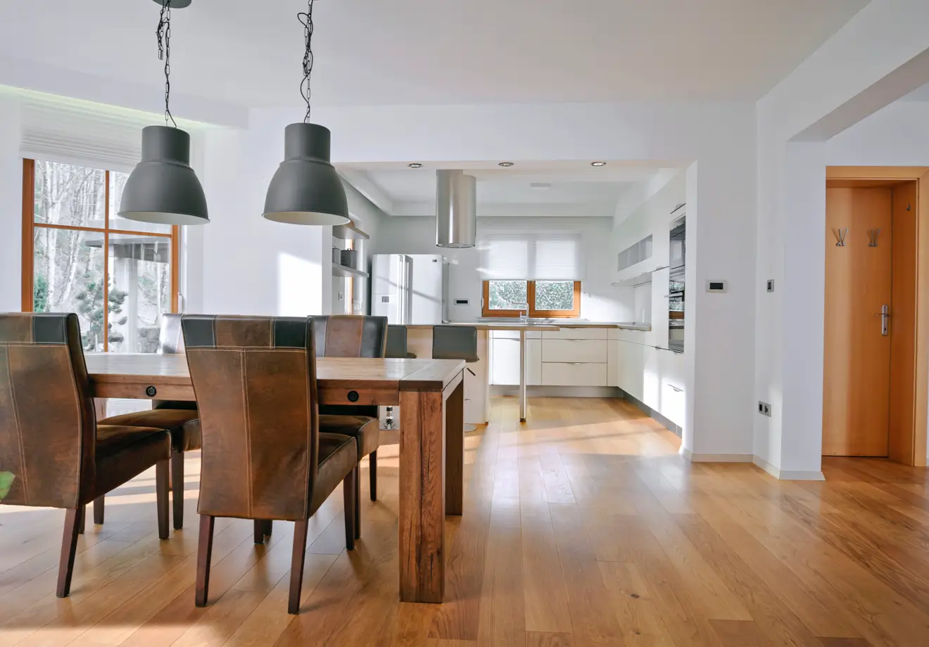 White oak flooring