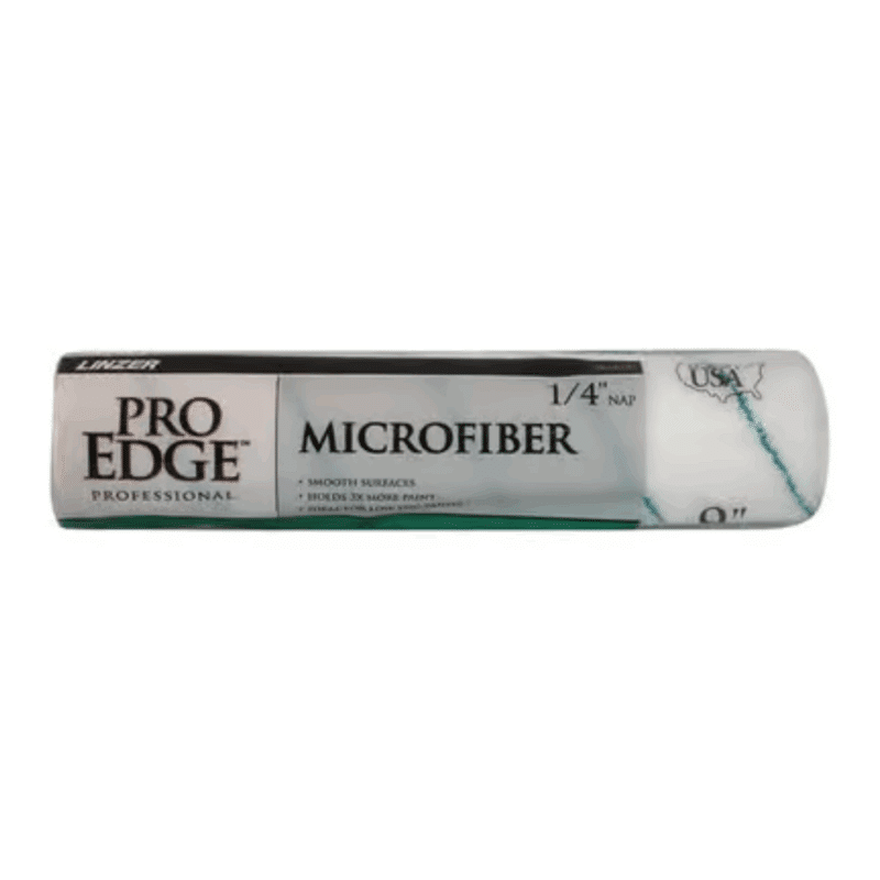 Linzer Pro Edge Microfiber Roller Cover - 1/4" x 9"