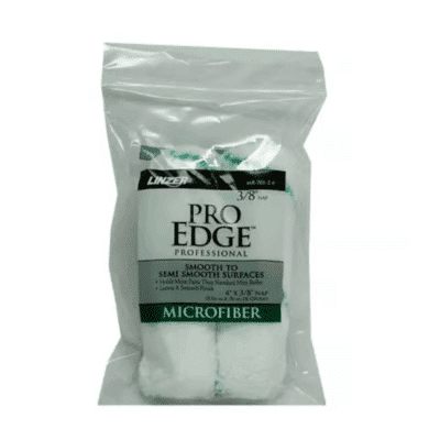 Linzer Pro Edge Microfiber Roller Cover - 3/8" x 4" (2 Pack)
