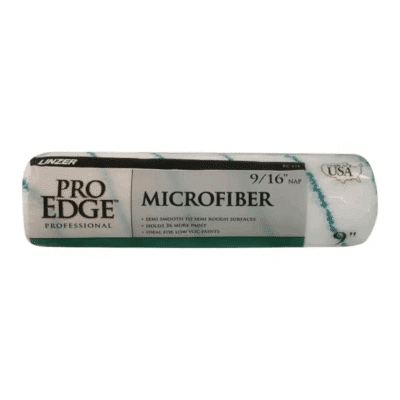Linzer Pro Edge Microfiber Roller Cover - 9/16" x 9"