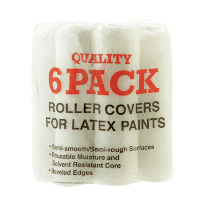 Linzer Pro Edge Thick Nap Synthetic Roller Cover - 3/8" x 9" (6 Pack)