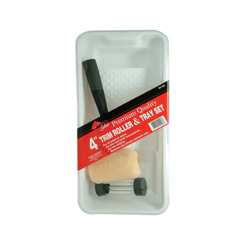 Linzer Trim Roller & Tray Set - 4"