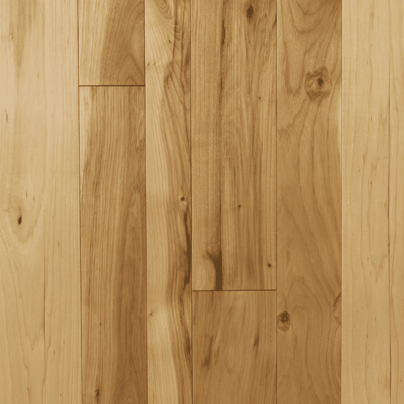 Sheoga Hickory Clear - Natural - Solid Hardwood 3/4" x 5-1/4"