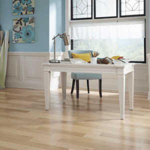 Maple is prized for its smooth, uniform grain and light, creamy color that brightens up any space. Its subtle appearance creates a sleek, modern look that works especially well in contemporary, minimalist, and Scandinavian designs. Exceptionally strong and resilient, Maple is also the standard choice for sports courts, which speaks to its ability to handle heavy use while maintaining its clean, refined style