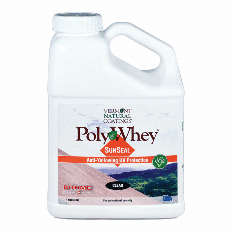 Vermont Natural Coatings PolyWhey SunSeal Clear Anti-Yellowing UV Protection