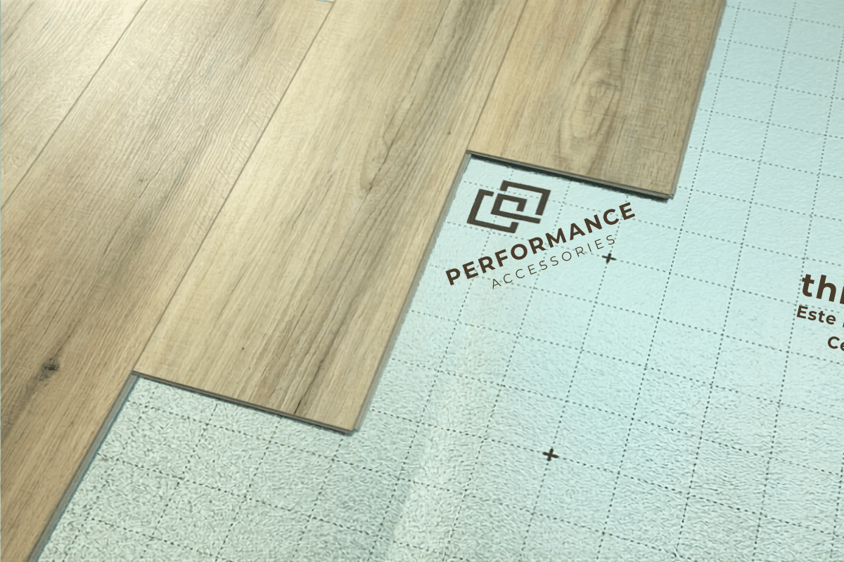 laminate flooring installed on level subfloor
