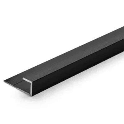 Shaw Dark Bronze Square Cap - 8mm x 1" x 84"
