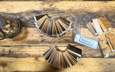 Use Real Hardwood Stain Sample Decks to Choose Floor Stain Colors