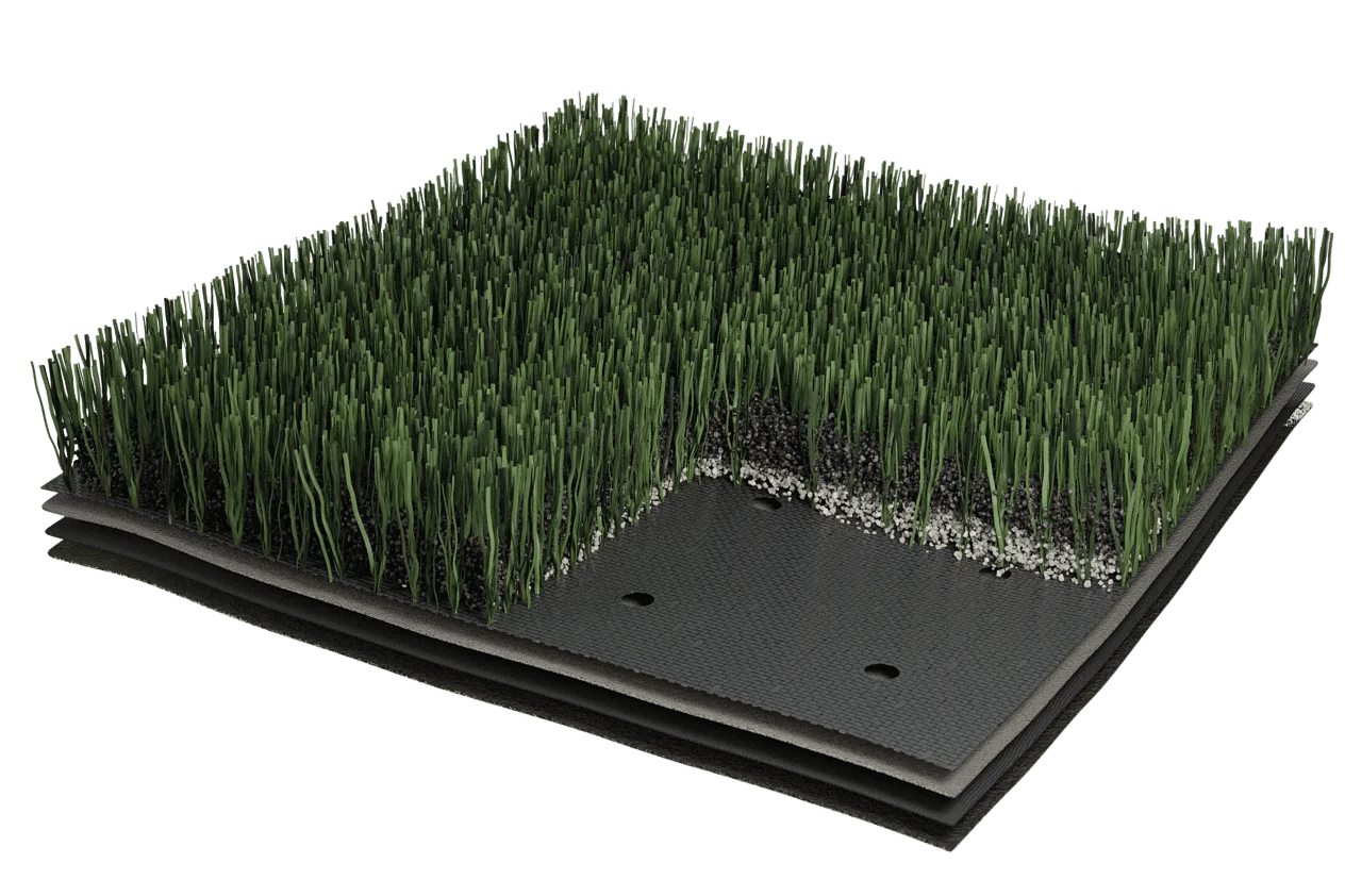 shaw monofilament turf diagram cut away image